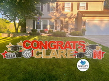 Load image into Gallery viewer, Graduation Lawn Greeting Rental