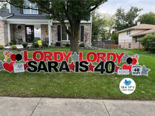 Load image into Gallery viewer, Birthday Lawn Greeting Rental