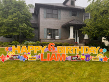 Load image into Gallery viewer, Birthday Lawn Greeting Rental