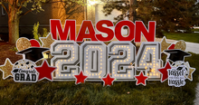 Load image into Gallery viewer, LIGHTED 2025 GRAD SIGN