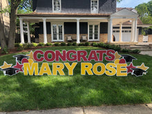 Load image into Gallery viewer, Graduation Lawn Greeting Rental