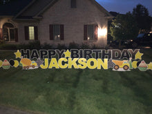 Load image into Gallery viewer, Birthday Lawn Greeting Rental