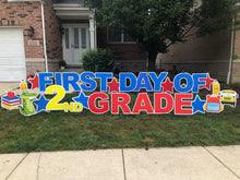 Load image into Gallery viewer, School Lawn Greeting Rental