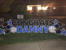 Load image into Gallery viewer, Graduation Lawn Greeting Rental