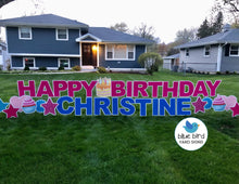 Load image into Gallery viewer, Birthday Lawn Greeting Rental