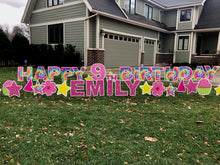 Load image into Gallery viewer, Birthday Lawn Greeting Rental
