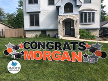 Load image into Gallery viewer, Graduation Lawn Greeting Rental