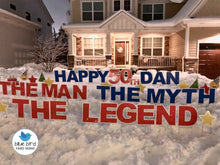 Load image into Gallery viewer, Custom Lawn Greeting Rental