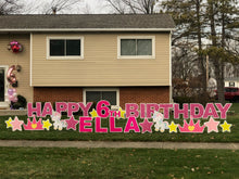 Load image into Gallery viewer, Birthday Lawn Greeting Rental