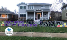 Load image into Gallery viewer, Custom Lawn Greeting Rental