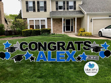 Load image into Gallery viewer, Graduation Lawn Greeting Rental