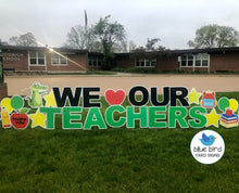 Load image into Gallery viewer, School Lawn Greeting Rental