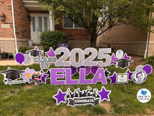 Load image into Gallery viewer, Graduation Lawn Greeting Rental
