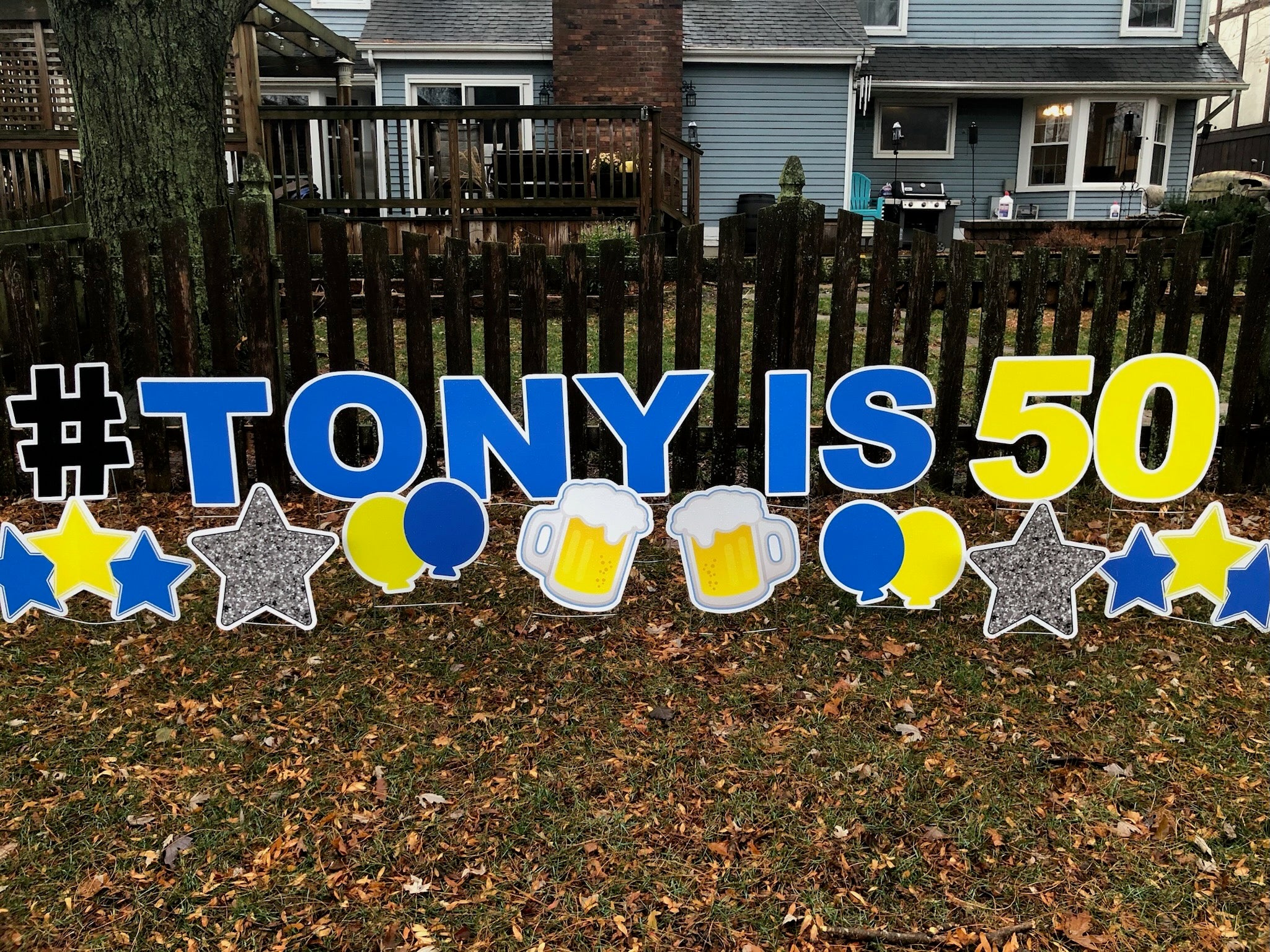 Birthday Lawn Greeting