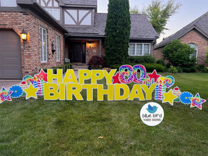 Birthday Lawn Greeting Rental