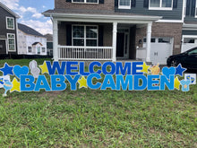 Load image into Gallery viewer, Baby Lawn Greeting Rental

