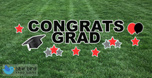 Load image into Gallery viewer, Graduation Lawn Greeting Rental
